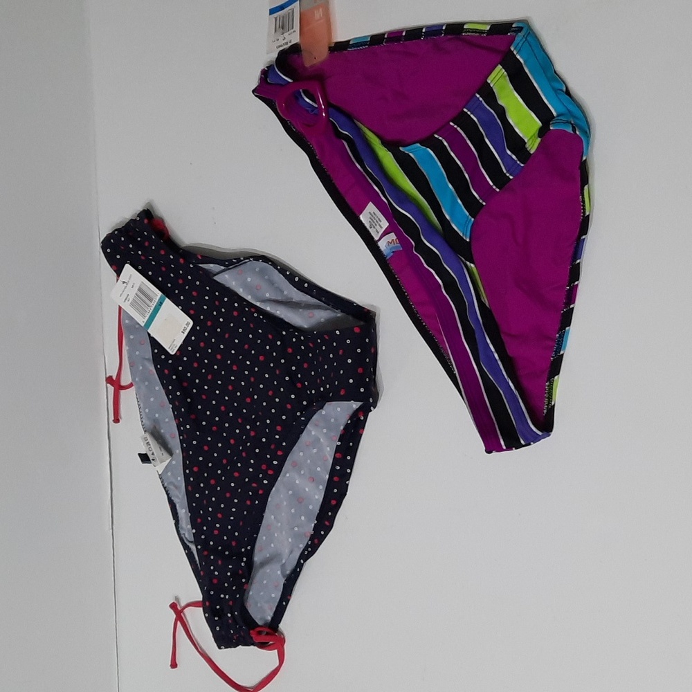 NWT Nautica Navy/ White/RedSz 16 and INMOCEAN  MULTICOLOR STRIPED BOTTOMS SZ  XL